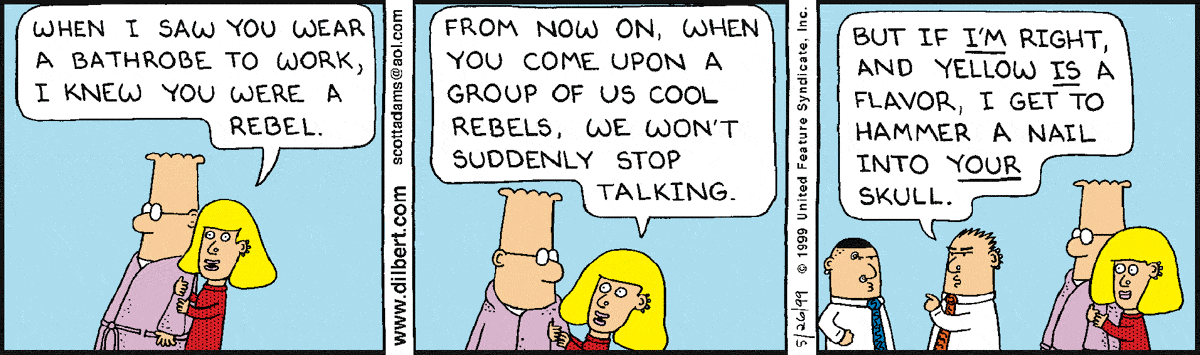 Dilbert Cartoon